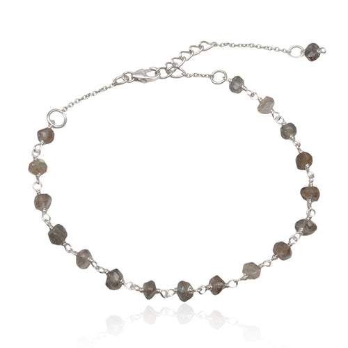 Pulsera con labradorita