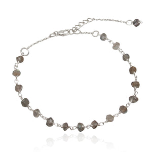 Pulsera con labradorita