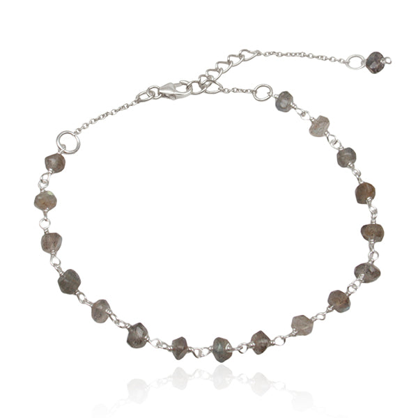 Pulsera con labradorita