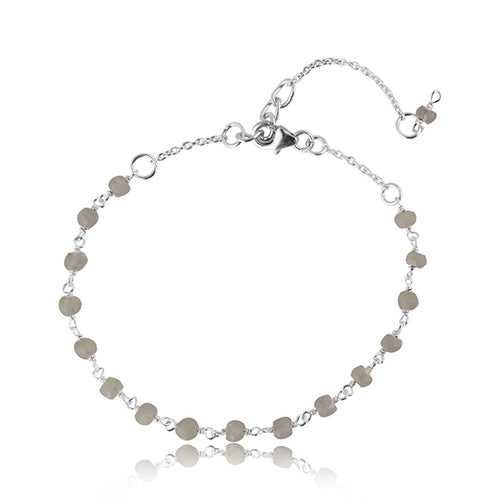 Pulsera con piedra de la luna