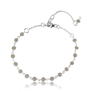 Pulsera con piedra de la luna