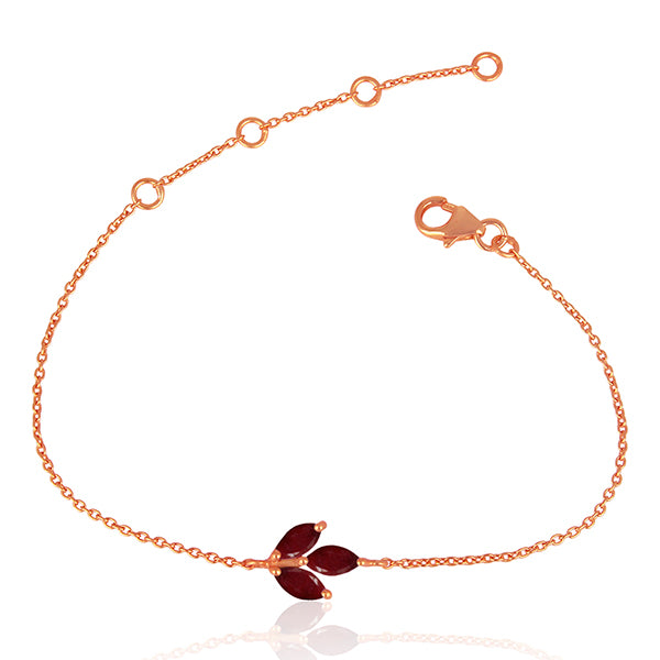Pulsera con rubi