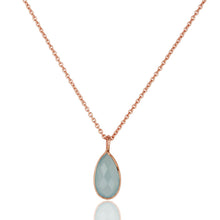 Colgante con Acqua Calcedonia